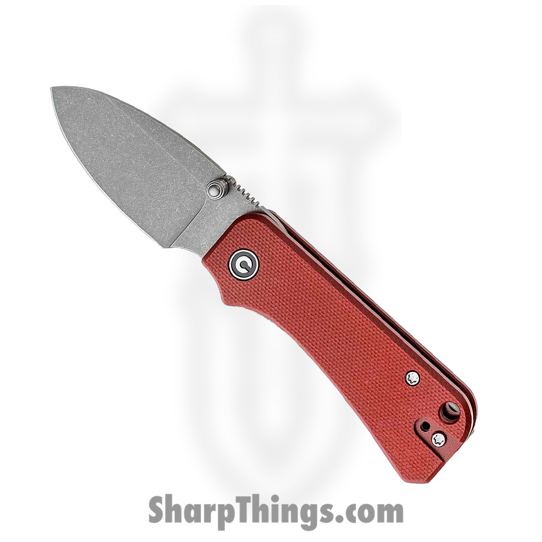 94485512-6f8b-4450-97b1-8c202fb1c29b_CIVC19068S6_1.jpg Civivi - CIVC19068S6 - Ben Petersen Baby Banter Folding Knife - Nitro V Stainless G10 - Burgundy - Image 1