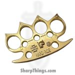 VOC - KN-12-GD - Hard Ride Heavy Duty Metal Buckle Paper Weight - Solid Brass - Gold