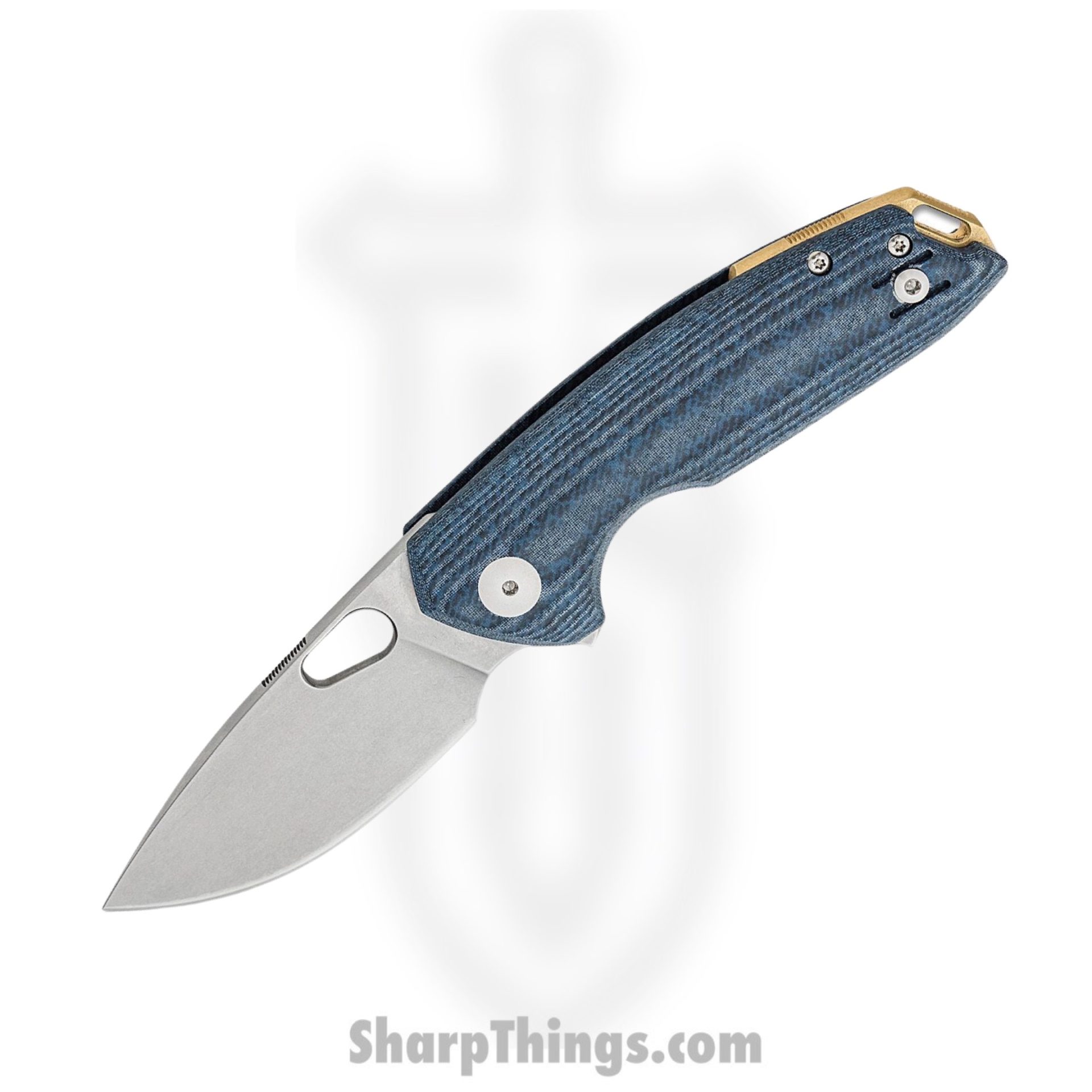 95983927-3841-4cec-b27c-e40ad72e87a1_TRIBECA-DENIM-MICARTA_1.jpg GiantMouse - TRIBECA-DENIM-MICARTA - Ace Tribeca Knife - Folding Knife - Magnacut Stonewash Drop Point - Micarta - Denim Blue - Image 1