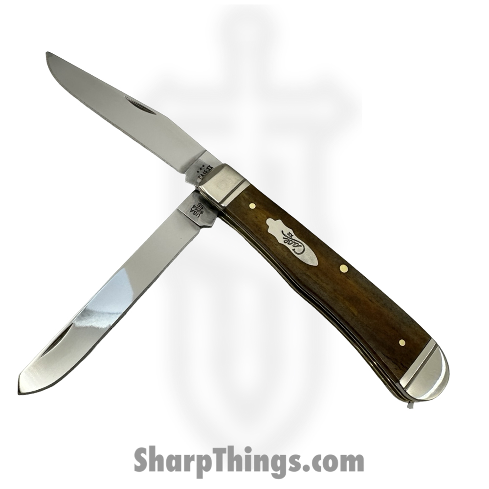 95a2055e-77a2-4ced-9dd0-6633af90ef82_58182_1.jpg Case Cutlery - 58182 - Trapper - Folding Knife - Tru-Sharp™ Stainless Polished Multi - Bone - Brown - Image 1