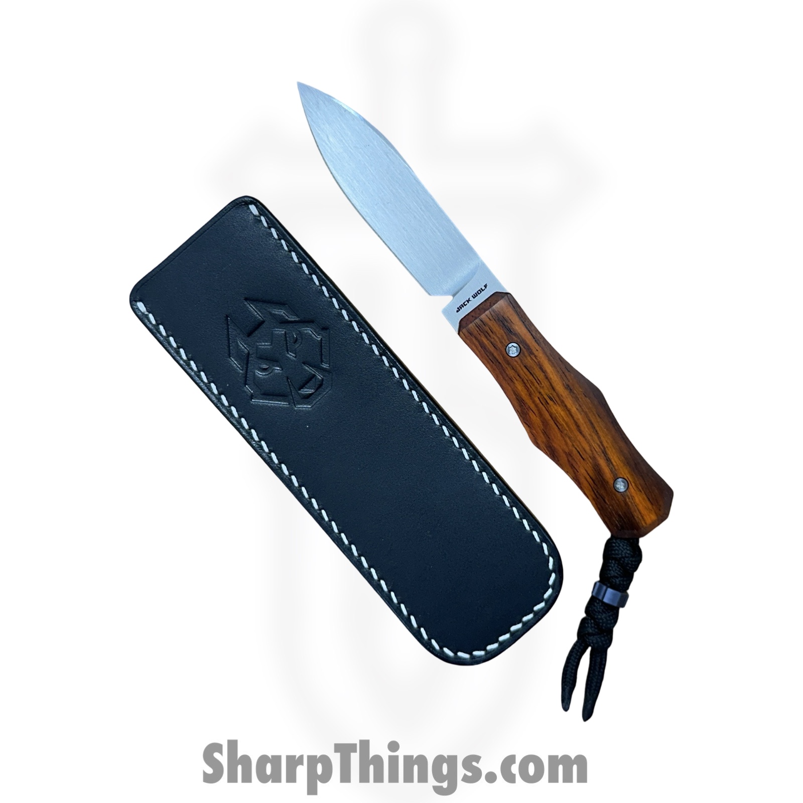 95df7993-f3b9-4f0c-bc4a-372ac275ed88_VAMPI-FX-01-ROSEWOOD_1.jpeg Jack Wolf Knives - VAMPI-FX-01-ROSEWOOD - Vampire FIXedc - Fixed Blade Knife - S90V Satin Spear Point - Rosewood - Natural - Image 1