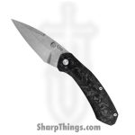 Case Cutlery - CA36554 - Westline - Folding Knife - S35VN Two Tone Drop Point - Carbon Fiber - Black