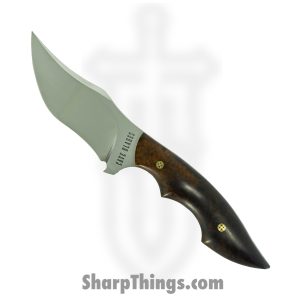 Cave Blades - CaveSwitch2 - Switchback - Fixed Blade Knife - 154CM - Ironwood - Brown