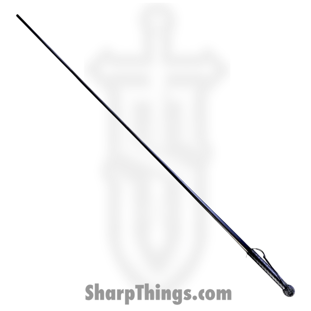 975ddd89-2fbb-4013-9333-a2ec41b49411_CS95SLB_1.jpg Cold Steel - CS95SLB - Black Sjambok - Kray-Ex with Extruded Plastic Leash - Black - Image 1
