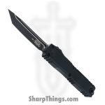 Microtech - 1123-1T - Ultratech Gen III ZBP - OTF Auto - M390MK Coated Tanto - Aluminum - Black