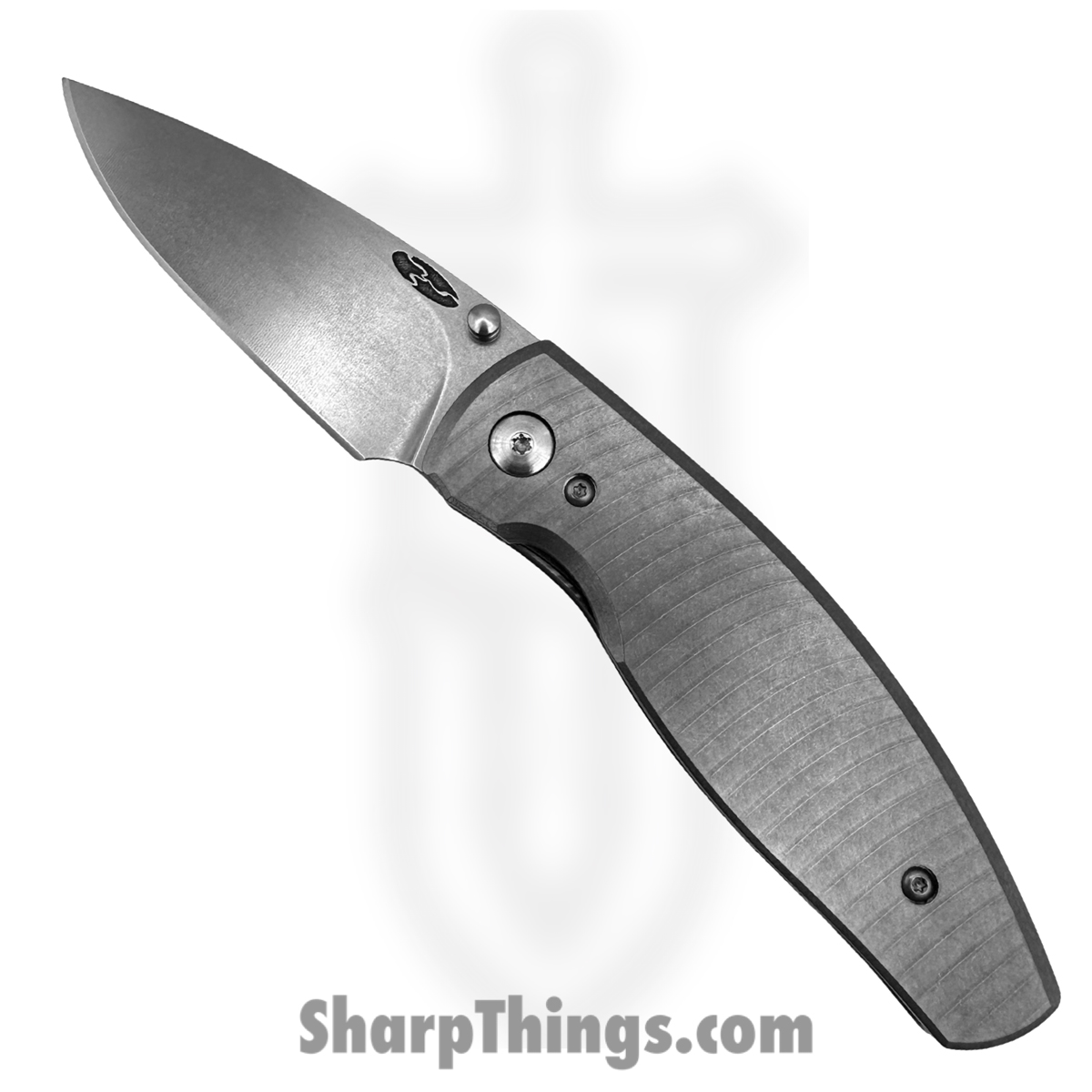 98fe3cdc-b3db-4d42-9296-6a151a26cb8b_DLR-N2FL-TI_1.jpg TRM - DLR-N2FL-TI - Neutron 2 - Folding Knife - CPM 20cv Satin Drop Point - Frame Lock - Titanium - Silver - Image 1