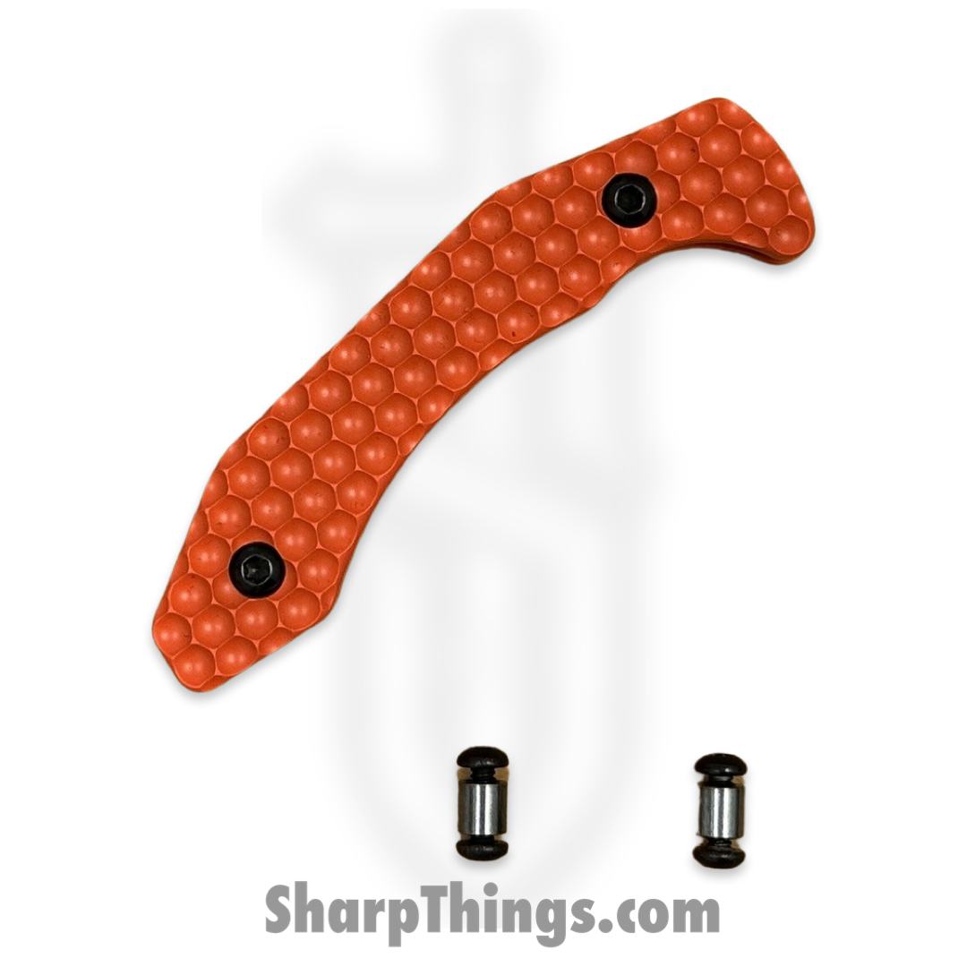 990daccf-a246-431c-876e-d38c83571b9b_SRK1-Scl-GLF-HO_1.png SkyRaider Knives - SRK1-Scl-GLF-HO - SRK1 Scales - Golf Ball - Hunter Orange - Image 1