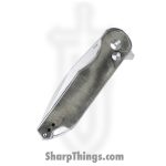 Kizer Cutlery - KIV3549C1 - Assassin - Folding Knife - 154CM Stonewash Drop Point - Micarta - Green