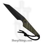 Medford Knife and Tool - MK1144PQ-10KB-SPQ3-Q4 - UDT 1 - Fixed Blade Knife - s45vn Coated Wharncliffe - G10 - Od Green