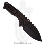 Medford Knife - MK012MPD-30PV-TPCP-BP - Praetorian "T" Drop Point Folder - Magnacut PVD