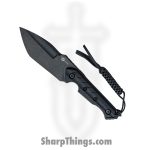 Civivi - CIVC210401 - Maxwell - Fixed Blade Knife - D2 Black Stonewash Spear Point - G10 - Black