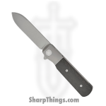 Terrain 365 - 10717 - Otter Flip ATB - Folding Knife - Terravantium™ Dendritic Cobalt Matte Spear Point - Carbon Fiber - Black