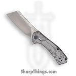 Kershaw - 3445 - Static - Folding Knife - 8Cr13MoV Satin Cleaver - Stainless Steel - Gray