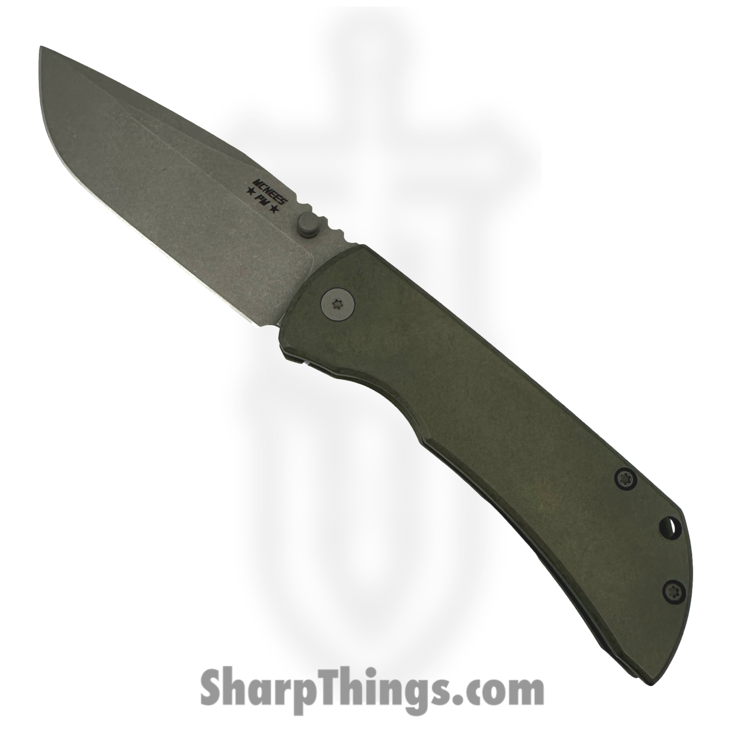 9cf370b4-b4a5-4aa0-a5f0-57f45d9cbcb2_MAC235ATGRBZ_1-scaled-1.png McNees - MAC235ATGRBZ - Mac2 3.5in - Folding Knife - Magnacut Atomic Spear Point - Titanium - Atomic Green Bronze - Image 1