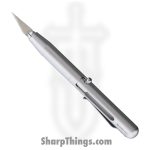 Bastion - BSTN255S - Pen-Style Retractable Precision Blade - Aluminum - Gray