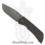 McNees - MAC23.5SWERVATGRNBRZ - MAC 2 3.5 Swerve - Folding Knife - CPM MagnaCut Stonewash Drop Point - Titanium - Green Bronze