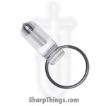 Glow Rhino - GLRSPARK03B - Spark Glow Fob 3 Pack - Polycarbonate - Clear Blue