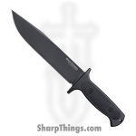 Cold Steel - CS36MH - Drop Forged Survivalist - Fixed Blade Knife - 52100 HC Coated Clip Point - G10 - Black