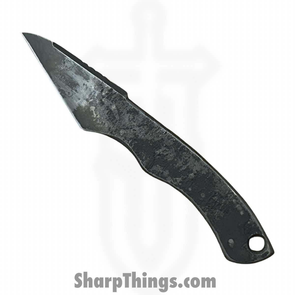 a015582d-4beb-4ebf-860a-e56d0c0baf13_RRC-Heph-LG_1.jpg Royalty Rings Co. - 'RRC-Heph-LG - Hephaestus Large - Fixed Blade Knife - Baker Forge Damascus Damascus Kiridashi - Skeletonized - Natural - Image 1