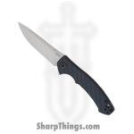 Zero Tolerance - ZT0450BLUCF - Sinkevich - Folding Knife - CPM-Magnacut Stonewash Drop Point - Carbon Fiber with Titanium - Blue