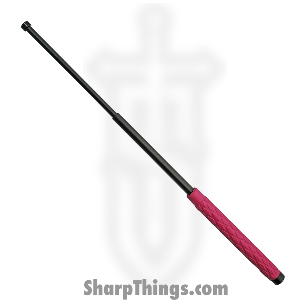 a0c50f50-e0ce-4948-9d45-f686e0c67c06_NS21PK_1.jpg VOC - NS21PK - 21 inch Collapsible Baton - Stainless - ABS - Pink Black - Image 1
