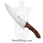 Xin Cutlery - XC144 - Tactical Style Chef's Knife - Fixed Blade Knife - Alloy Steel Stonewash - G10 - Black Orange