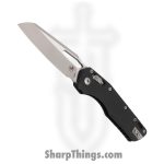 Microtech - 210-10APFLGTBK - MSI Ram Lock - Folding Knife - M390 Apocalyptic Reverse Tanto - Fluted G10 - Black