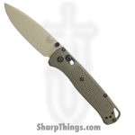 Benchmade - 535TN-11 - Bugout - Folding Knife - CPM S30V Coated Drop Point - Grivory - Dark Olive