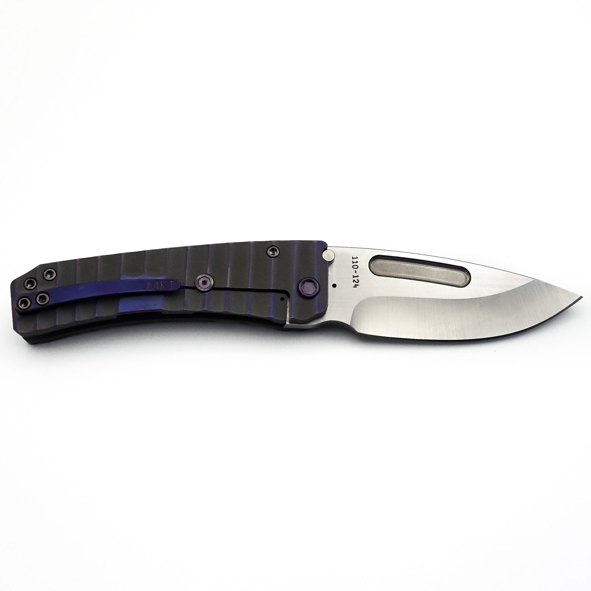 a29d0475-334f-4863-9b29-5f874d899b10_MK033SSTD-02AN-T3C3-Q4_1.jpg Medford Knife - MK033SSTD-02AN-T3C3-Q4 - Midi Marauder Drop Point - S35VN - Cement and Dark Violet - Image 1