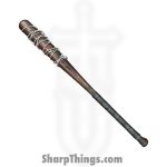 Heavy Barrel Designs - HBD-bat-3 - Barb Wire Bat - Barb Wire Wrapped - Wire Wrapped handle - Red Black