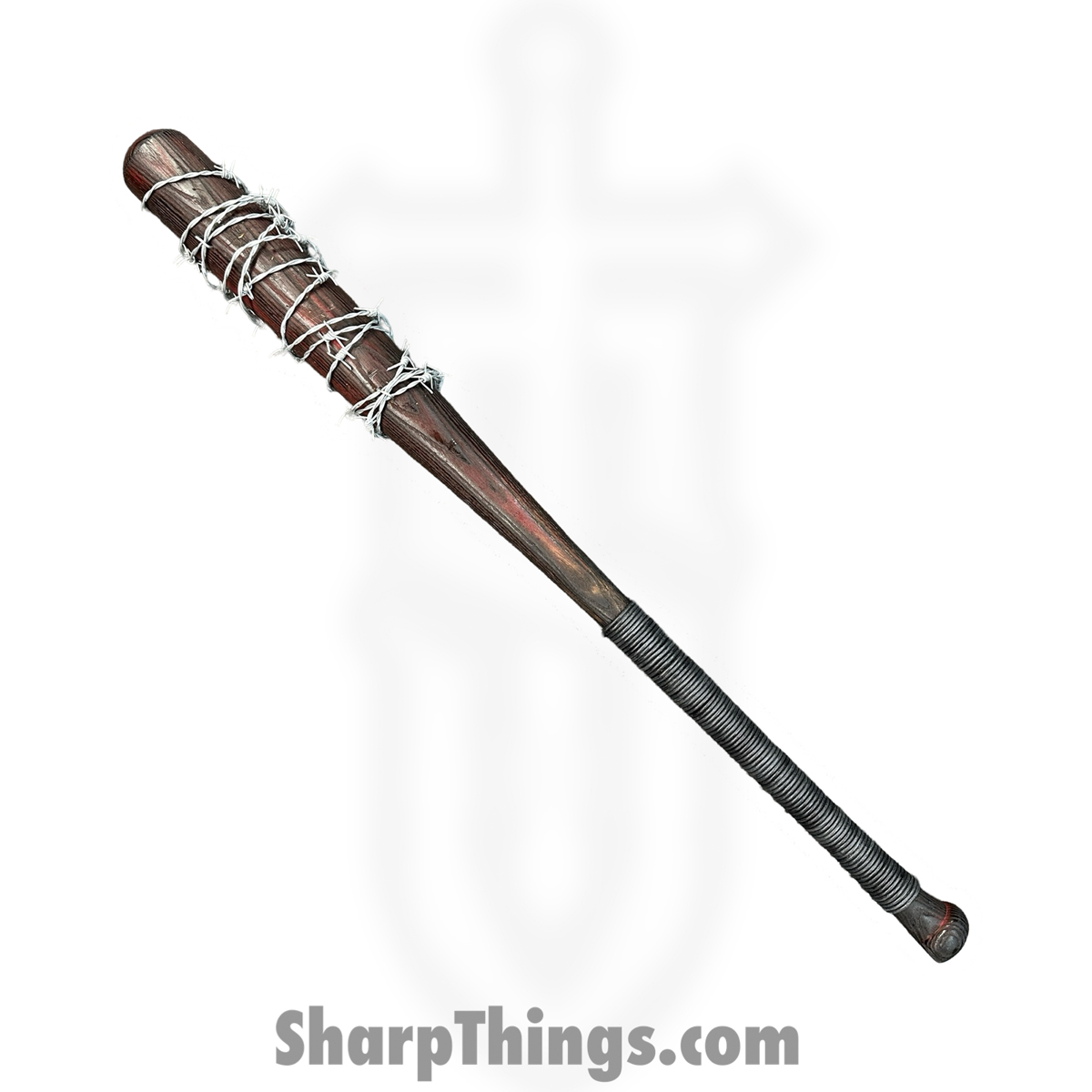 a2aa2f5e-d560-4a45-b63d-2e2431dfbdaf_HBD-bat-3_1.jpg Heavy Barrel Designs - HBD-bat-3 - Barb Wire Bat - Barb Wire Wrapped - Wire Wrapped handle - Red Black - Image 1