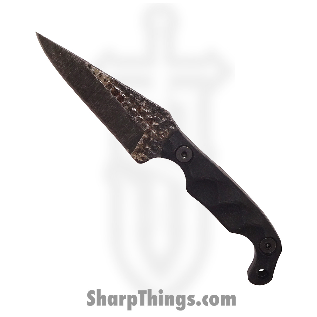 a351c697-577f-428c-b439-89f05d412c65_MINI-BLACK-G10_1.jpg Stroup Knives - MINI-BLACK-G10 - Mini EDC Fixed Blade Knife - 1095 G10 - Black - Image 1