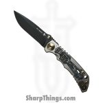 Spartan Blades - SF5CRUS - Spartan Harsey - Folding Knife - CPM MagnaCut Coated Drop Point - Titanium - Crusaform