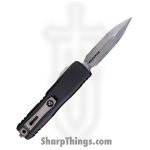 Microtech - 12324-10AP - UTX-85 Gen IV - OTF Auto - M390 Apocalyptic Dagger - Aluminum - Black