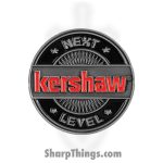 Kershaw - KSCC - Challenge Coin - Zinc Alloy Nickel Plating - Black Red