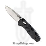 Benchmade - 585 - Mini Barrage - Assisted Open Knife - 154CM Satin Drop Point - Valox - Black