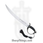 Fox Knives - FOX2C2007 - Professional Sommelier - Fixed Blade Knife - T5MOV Satin - Wire Wrapped - Black Silver