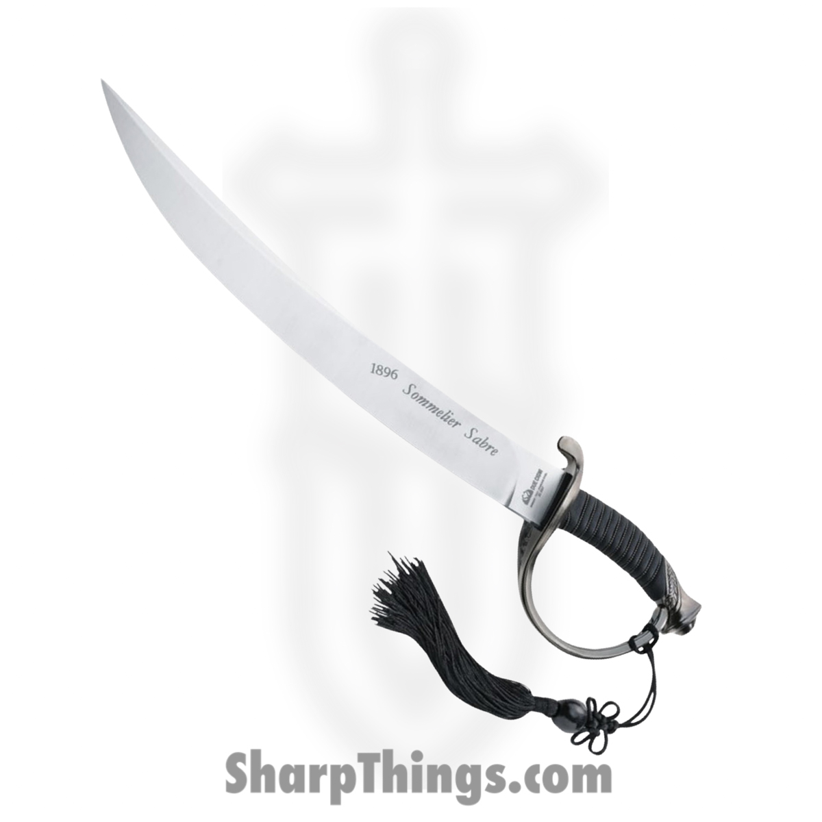 a6de2ac8-90f3-42cc-9787-8be06041f51e_FOX2C2007_1.jpg Fox Knives - FOX2C2007 - Professional Sommelier - Fixed Blade Knife - T5MOV Satin - Wire Wrapped - Black Silver - Image 1