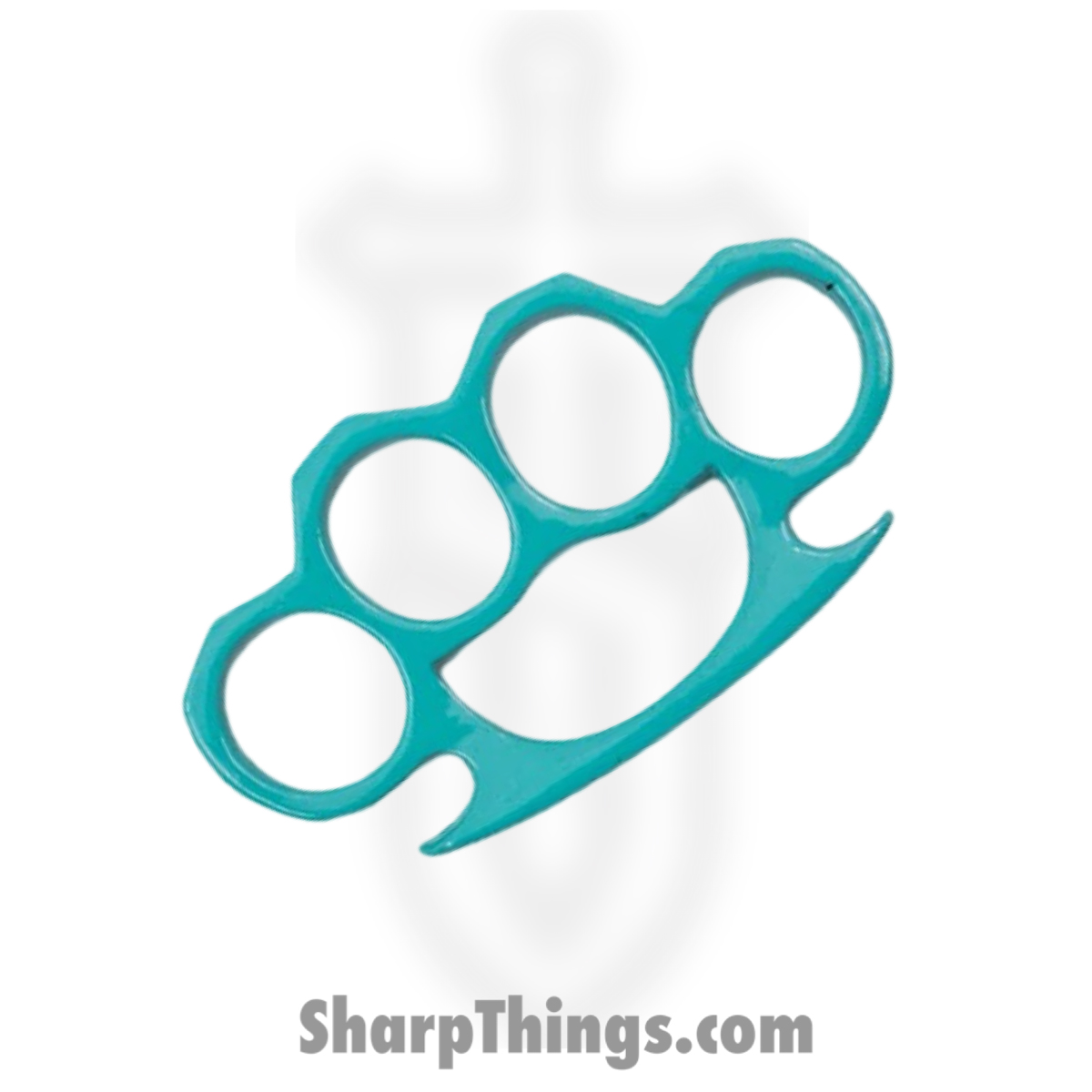a6f4ed54-4880-4897-b091-20b3a716f472_KN-01-TB_1.jpg PTC - KN-01-TB - Knuckle Duster - Steel - Teal - Image 1