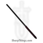 Bastinelli Creations - kickass28red - 28" Kick Ass Stick - Tsuka Wrapped - Black Red