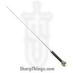 CAS Hanwei - PC2131 - Skull Sword Cane - HC SS Polished - Cast SS Fiberglass - Black