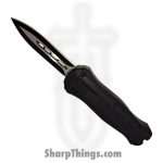 VOC - M-5-BK - Mini Joker - OTF Auto - Stainless Coated Dagger - Steel - Black