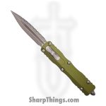 Microtech - 225-6OD - Dirac - OTF Auto - 225-6OD Dirac OTF Auto - 6061-T6 Aluminum - OD Green