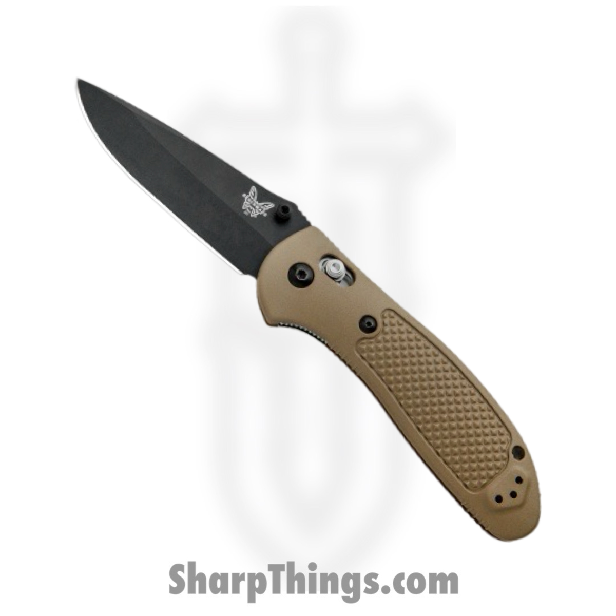 a8021788-aef4-4dc7-89d5-69141cad8c43_551BKSN-S30V_1.jpg Benchmade - 551BKSN-S30V - Griptilian - Folding Knife - S30V Coated Drop Point - Polymer - Tan - Image 1