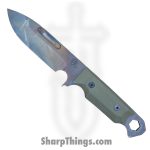 Medford Knife and Tool - MK070DVQ-10KO-SPQ3-Q4 - STA Sniper - Fixed Blade Knife - D2 Vulcan Drop Point - G10 - OD Green