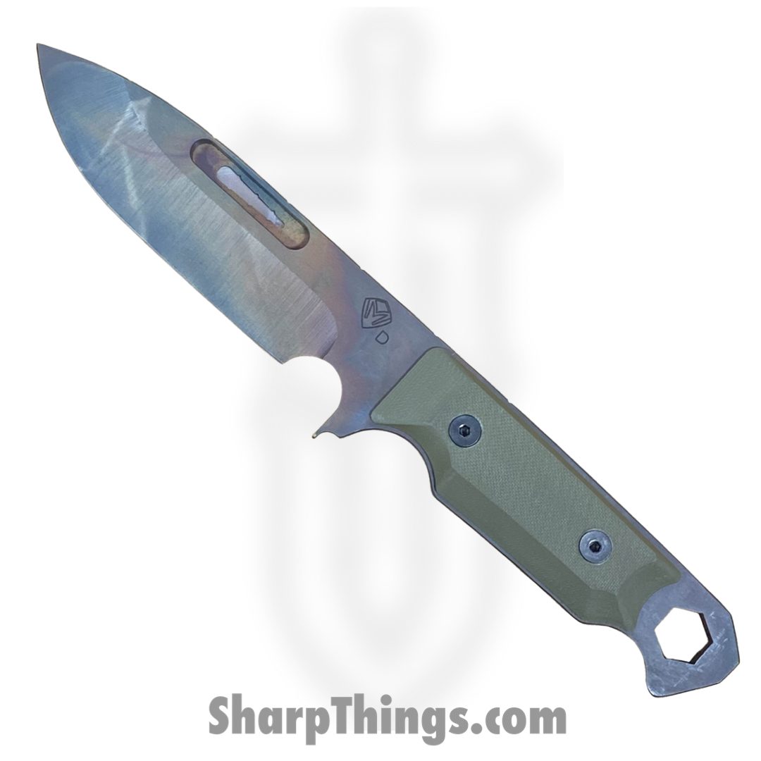 a955bd2c-ea27-443d-962c-68ce8b7a6e32_MK070DVQ-10KO-SPQ3-Q4_1.jpg Medford Knife and Tool - MK070DVQ-10KO-SPQ3-Q4 - STA Sniper - Fixed Blade Knife - D2 Vulcan Drop Point - G10 - OD Green - Image 1