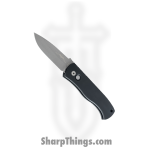 ProTech - E7A5 - Emerson CQC7 - Automatic Knife - 154CM Stonewash Drop Point - Aluminum - Black