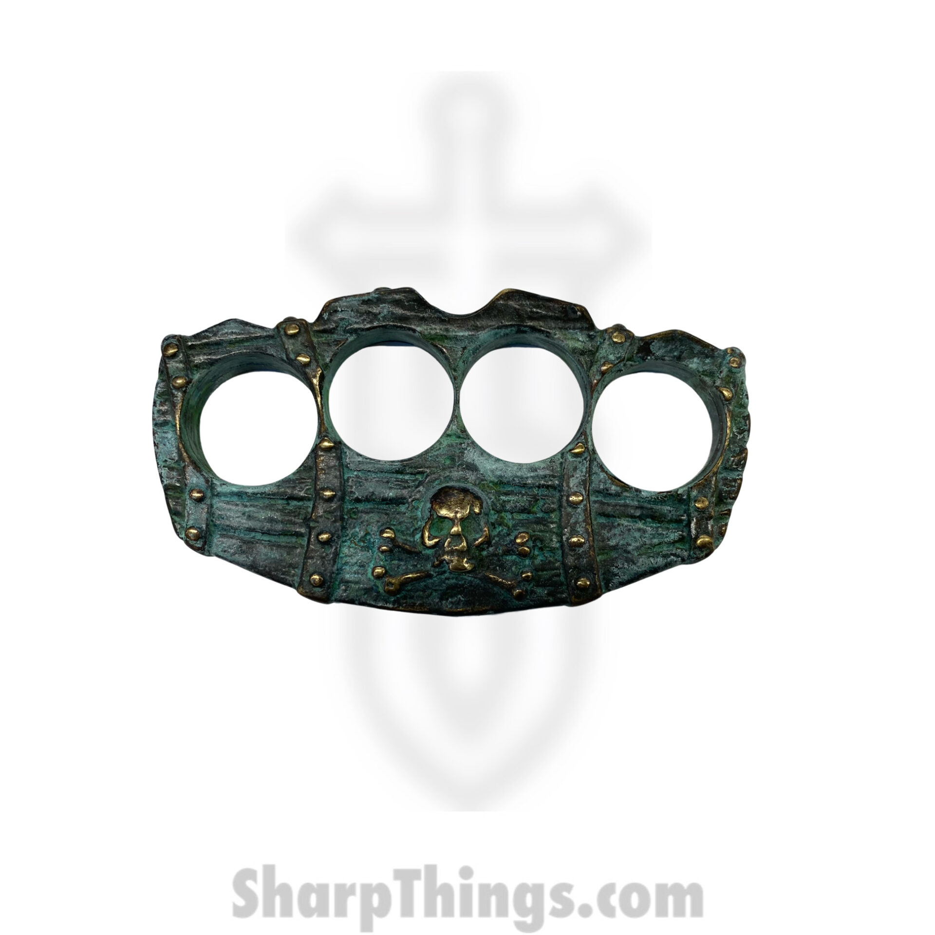 ab7a9972-c894-4d28-904d-9b50e340bec4_BrlCstSkBPat_1.jpg Heavy Barrel Designs - BrlCstSkBPat - Barrel Casted - Skull & Bones Heavy Patina - Image 1