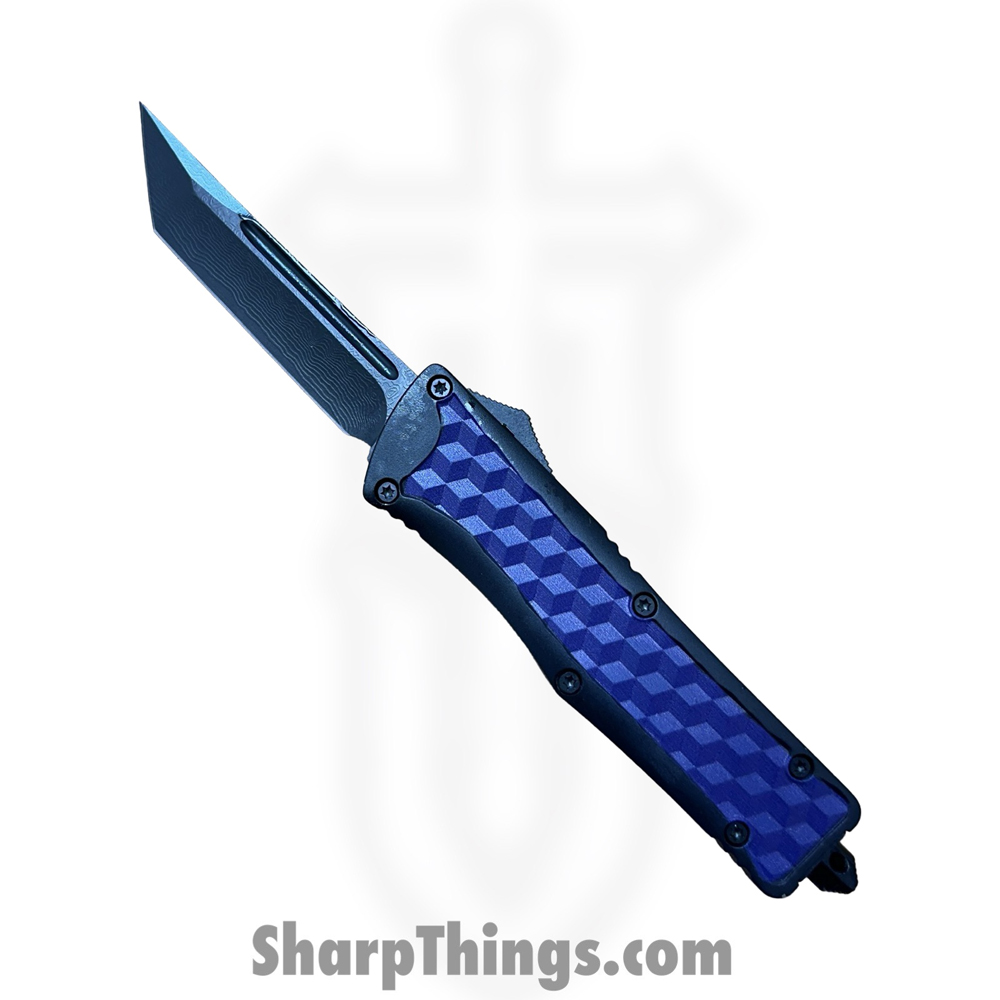 abc243d0-297c-4477-88b5-1f3d314d4e2a_OTF915_1.jpg VOC - OTF915 - Large - OTF Auto - 440 SS Coated Tanto - Aluminum - Black/Purple - Image 1