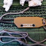 Medford Knife and Tool - MK094SPQ-Q1KC-SPQ3-Q4 - Thorn - Fixed Blade Knife - S35VN PVD Reverse Tanto - Skeletonized - Black